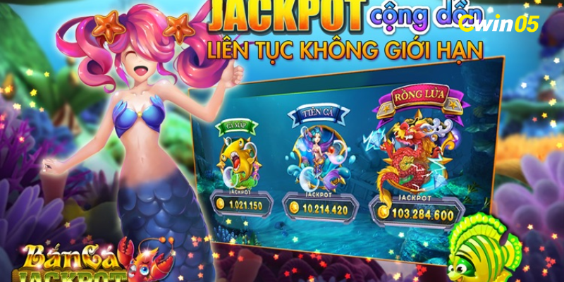 Jackpot bắn cá đa dạng giải thưởng cho game thủ